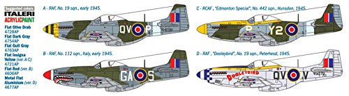 Italeri 510002745 - 1:48 Mustang Mk. IVa Flugzeug – Bild 4
