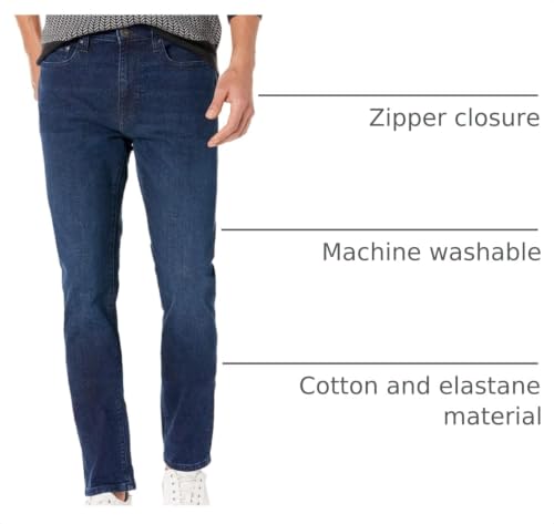Image of Amazon Essentials Men's Skinny-Fit Comfort Stretch Denim Jeans - Discontinued Colors