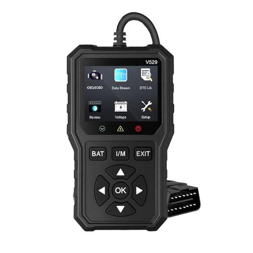 OBD2 Code Reader for Mercedes Benz GLE 250d 300d 320 350 350d, Vehicle Fault Code Scanner with Live Data Display, Plug and Play OBD II Reader for Cars and Trucks