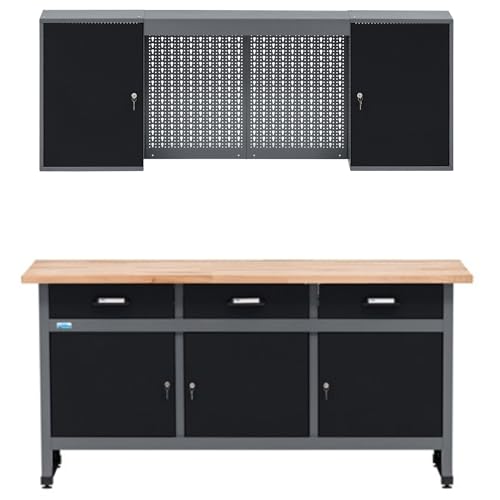 Küpper Werkstatt Set 70421-9, Werkstatteinrichtung Werkbank 170...