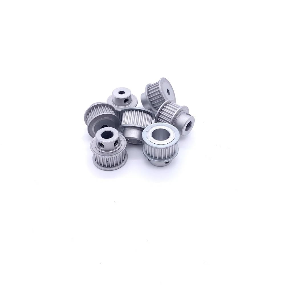 5 szt. 32 zęby 2GT synchroniczne koło zębate 32T GT2 otwór koła zębatego rozrządu 4mm~12mm szerokość paska 6 9 10 15mm aluminiowa część drukarki 3D(-8mm,5pcs/Belt Width-15mm)
