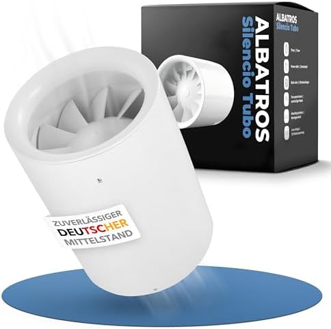 Albatros 125 Silencio FS Bathroom Fan 125 mm with Moisture