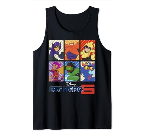 Big Hero 6 débardeur imprimé t-shirt sans manche Disney geek
