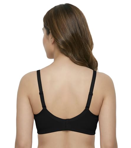 Image of DClub Womens Cotton Lightly Padded Everyday Bra, Wire Free, Comfortable with Seamed Cups,Adjustable Strap for Everyday Bra