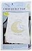 Jack Dempsey 4060-893 Stamped Quilt Crib Top, 40" x 60", Love You To The Moon, White