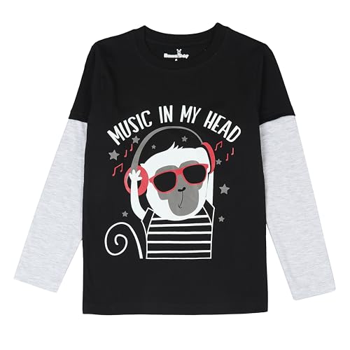 Image of NammaBaby Baby Boys Cotton Regular Fit T-Shirt