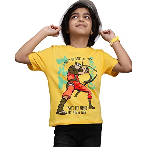 Image of Kidsville Boy's Printed Regular Fit STY-22-23-NARUT