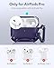 ESR for AirPods Pro 2nd Generation Case Compatible with Airpods Pro Case 2nd/1st Gen (2023/2022/2019), Compatible with MagSafe, Powerful Drop Protection, Magnetic Lid, Purple