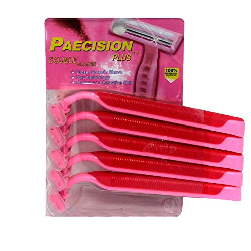 Pack de 5 maquinillas de afeitar desechables femeninas