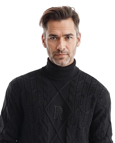 Image of Rare Rabbit Regular fit Textured Sweater