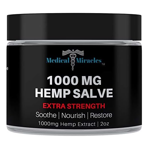 Extra Strength Healing Hemp Salve 1000mg