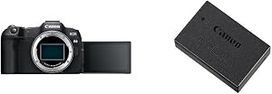 CANON EOS R8 Mirrorless Body Camera, Evil Full Frame Camera (24.2 MP) -6.5 EV, Video 4K 60 fps, Dual Pixel CMOS AF II, Var…
