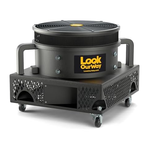 LookOurWay Air Dancers Inflatable Tube Man Blower - 1 HP Weather-Resistant Sky Dancer Blower for Waving Inflatable Tube Guy - Fits 18" Diameter Inflatable Puppet Dancer Attachments Cover