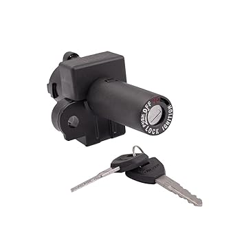 Deutsche High Performance Ignition Switch Lock Set (3 Pin) (Male Coupler) E-Rickshaw (Wire Length 280MM)