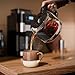 Kismile 10-Cup Digital Drip Coffee Maker with Built-In Grinder, 12-Hour Timer, Programmable, 1.5L Water Tank, Keep-Warm Function, Combo Brewer and Grinder for Home & Office Use