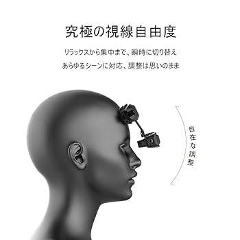 Amazon | GOOVIS ART ヘッドマウントディスプレイ hmd 解放感