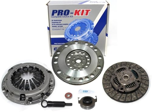 Exedy Clutch Pro-Kit FJK1005 w/All Clutch Systems Lightweight Flywheel compatible with 2013-2015 Scion FR-S Frs Subaru BR-Z Brz 2.0L