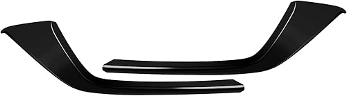 HIGH FLYING Para Mazda CX-5 CX5 2022, accesorios exteriores de rejilla delantera de automóvil, molduras de cubierta ABS negro brillante, 2 piezas