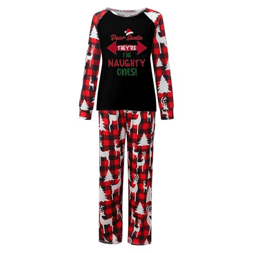 LYXSOR Pyjama Noel Famille, Noel Famille Maison, Famille Pyjamas de Noël Papa Mama, Noel(XL) – Image 3