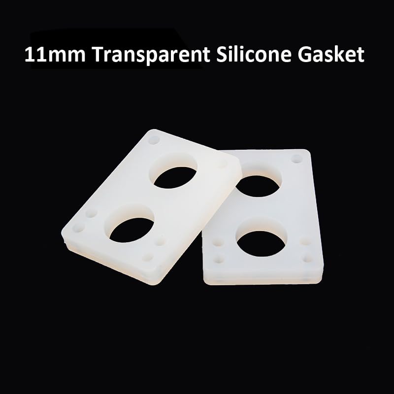 QLONSACIA Silicone Riser Gasket pad for Skateboard - (11mm)