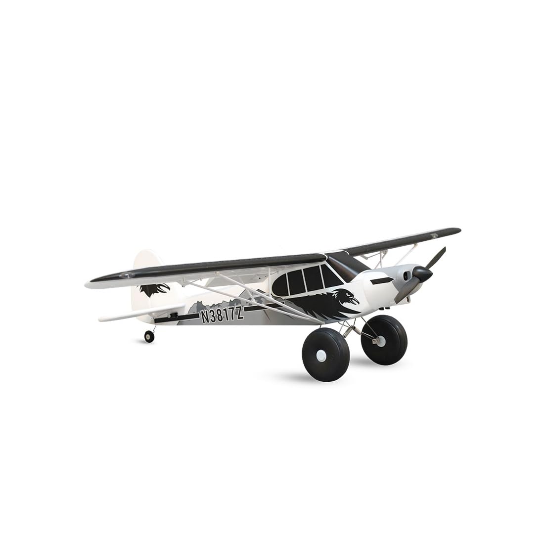 1700mm Avión RC Avión de Gran STOL Bush en Estilo Carbon Cub para Profesionales Adultos con Neumáticos de Tundra de 6.25 Pulgadas, Amortiguadores CNC, Iluminación LED, Modelo EPP (PNP)