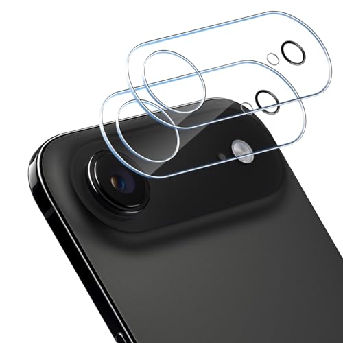 HidWee Kamera Schutzfolie Kompatibel mit iPhone Air Kameraschutz, 2 Stück 9H Härte Kamera Schutzglas, Anti-Kratzen, Anti-Bläschen, HD Clear Kameraschutz product image
