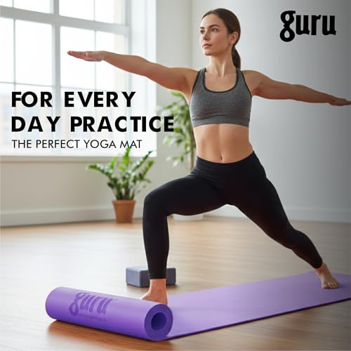 Image of GURU Eva Yoga Mat For Men & Women, Anti Slip Mat for Gym Workout