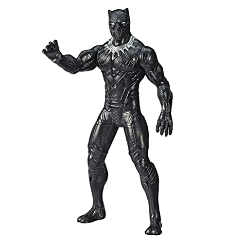 Marvel, Boneco Pantera Negra Olympus, Preto e Prata