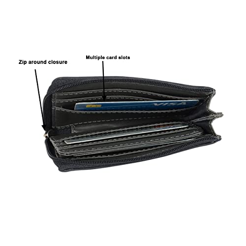 Image of Baggit Men's Ziparound Wallet - Small