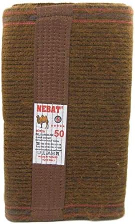 BlueArrowExpress™ Warming/Supporting Camel's Back Belt - Sciatica, Osteohondrosis,Spine Injury & More (Large)