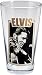 Vandor 47112 4-Piece Elvis Presley Glass Set, 16-Ounce, Multicolored