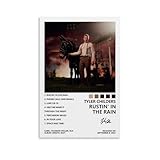 BIARA Tyler Childers Poster Rustin' in The Rain Album Cover Poster Posters for Room Aesthetic Canvas Wall Art Bedroom Decor 12x18inch(30x45cm)
