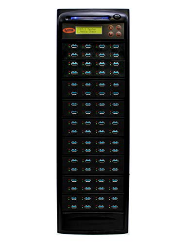 Image of Systor 1 to 71 USB 3.0 /3.1 Duplicator & Sanitizer 6GB /Min - SYS-USB30100-71 | Standalone USB duplicator and sanitizer for flash memory drives with copier and storage drive eraser, speeds up to 100MB /sec.