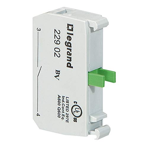 Legrand, 022902, Blocco Per Testa Osmoz Non Illuminata Connessione A Vite, 1 Pezzo