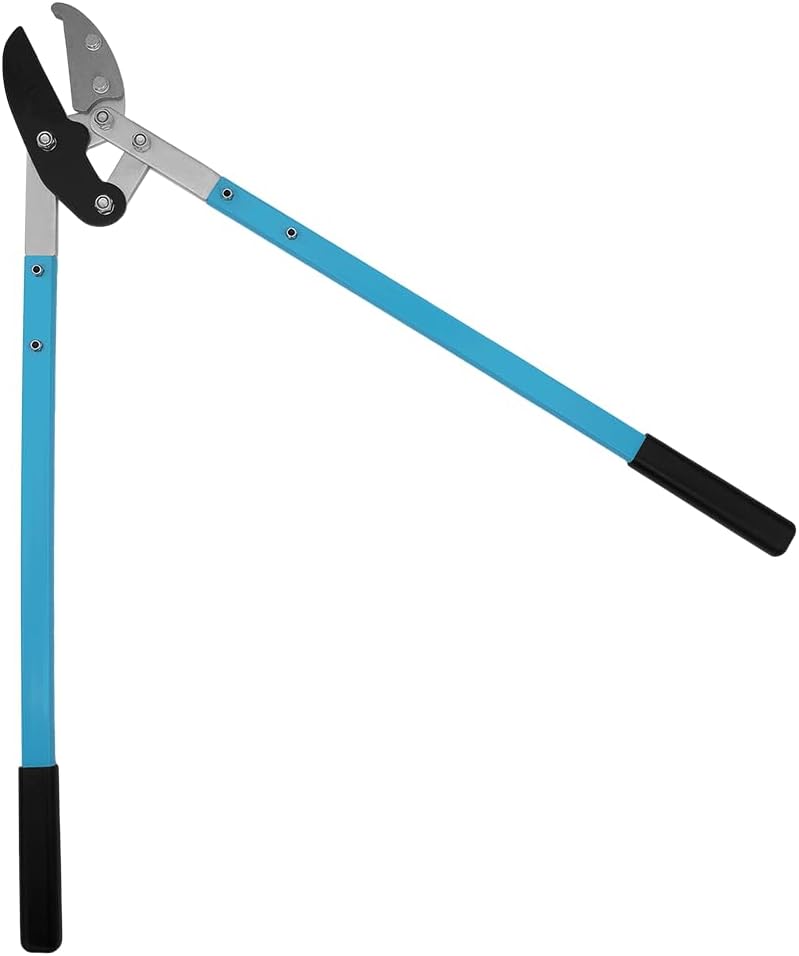 Zenport LS820 Compound Action Anvil Lopper with Aluminum Handle, 2-1/2-Inch/28-Inch, Blue