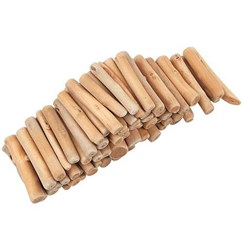 Amijoux 250G Natural Driftwood Pieces Craft Sticks, Lots Assorted Driftwood Branches, Unfinished Driftwood Wooden Ornaments For Coastline Display Arts Wedding Home Party Decorations Art Supplies #TOP3