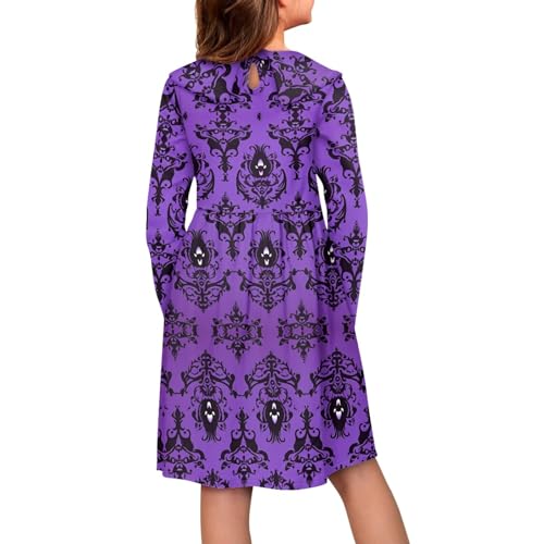 Girl‘s Dress for Kids Peter Pan Collar Dress3