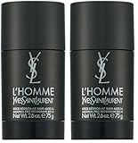 Yves Saint Laurent L'homme Deodorant Stick for Men, 2.6 Ounce(Pack of 2)