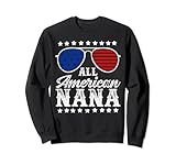 Photo Gallery patriotic all american nana 4 luglio usa retro felpa Photo Gallery patriotic all american nana 4 luglio usa retro felpa