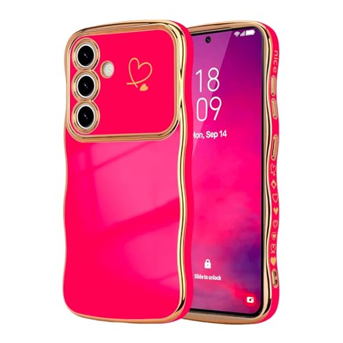 Coque Samsung A55 antichoc rouge avec bords surélevés écran - 5