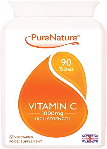 Vitamin C 1000mg | 90 Tablets | PureNatureu00ae