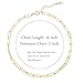 MOMOL 18K Gold Plated Stainless Steel Link Chain Necklace Bracelets for Women Paperclip Chunky Choker Necklace