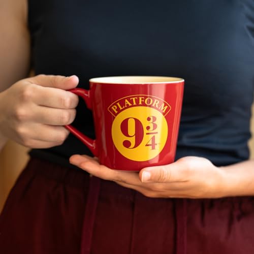 Grupo Erik Ceramic Mug - Harry Potter Merchandise, Red, 444 ml - Image 4