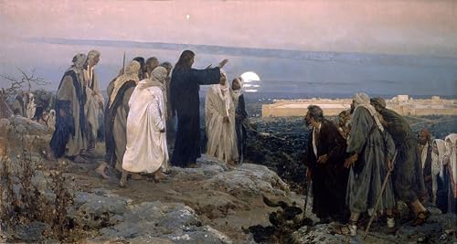 Toile Flevit Super Illam par Enrique Simonet Affiche Décoration Bureau 60x90cm