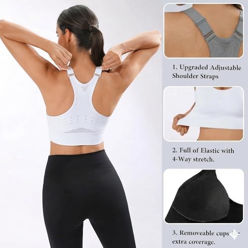 Sujetador deportivo sin aros cómodo para evitar rozaduras en fitness y running 2