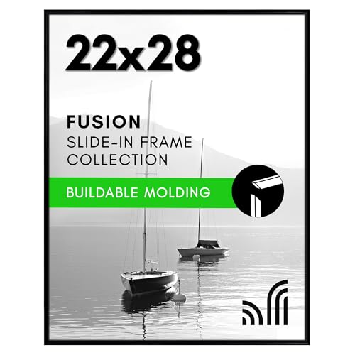 Americanflat 22x28 Poster Frame - Black