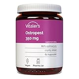 Vitaler's Mariendistel 350 mg - 60 Kapseln, Vegan, 2 Monate Nahrungsergänzung, ohne Konservierungsstoffe, reine Zusammensetzung