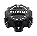 Mickey Thompson 36661 MT Metal Series Black Center Cap Plastic Bolt On Closed MM