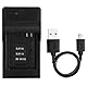 SLB-10A USB Ladegerät für Samsung P800, PL50, PL51, PL55, PL57, PL60, PL65, PL70, SL420, SL502, SL620, SL720, SL820, WB150, WB151, WB2100, WB500, WB550, WB690, WB700, WB710 Kamera und Mehr
