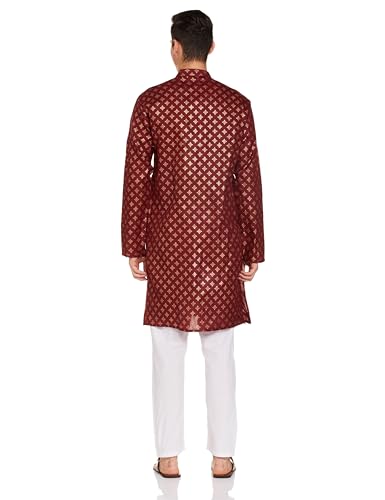 Image of Luxrio Kurta Set for Men Cotton Blend Kurta with Pyjama Set Ethnic Set
